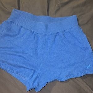 Hollister Bright Blue Ultra High-Rise Knit Shorts